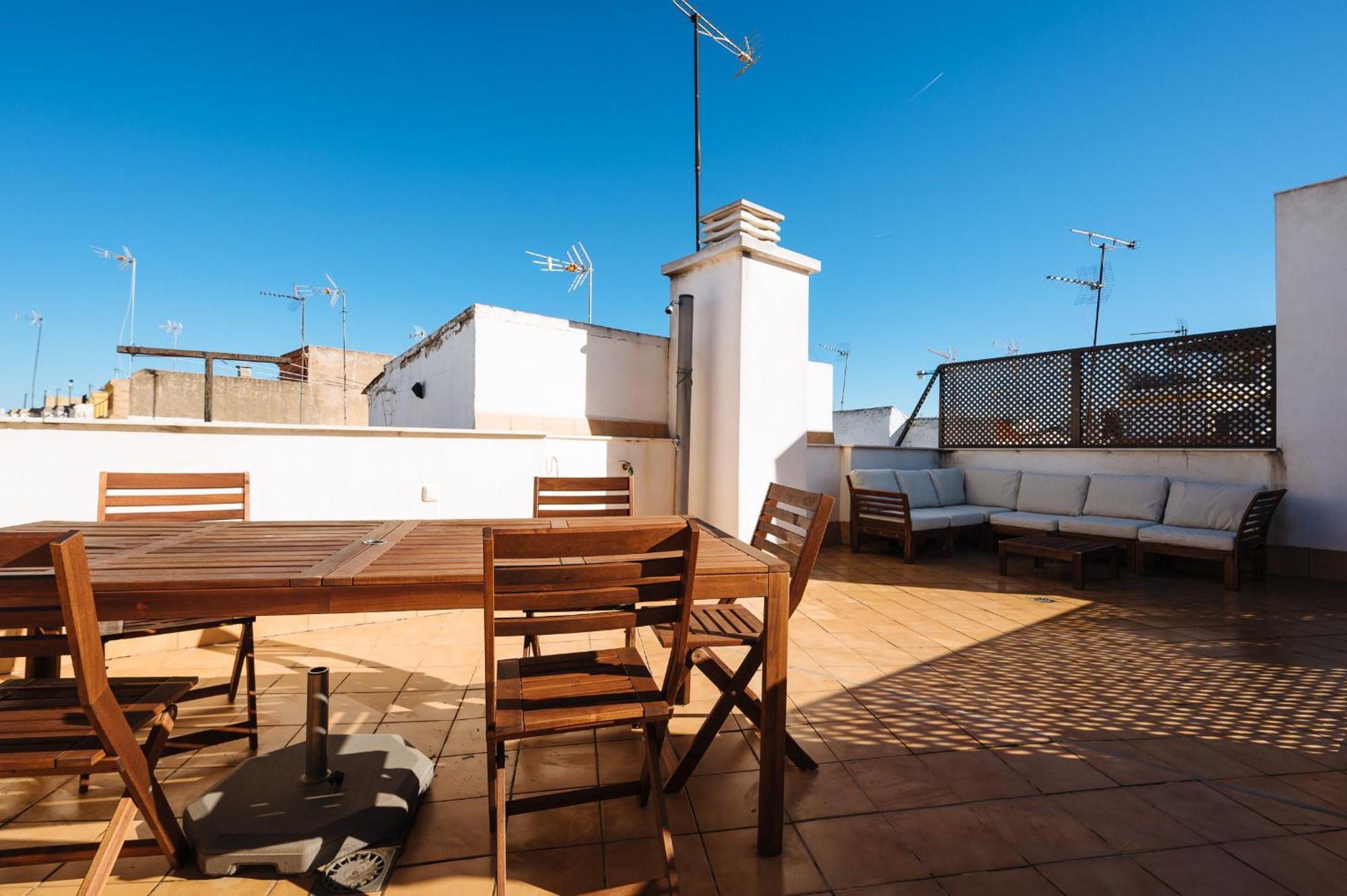 Atico San Esteban Sevilla Exteriér fotografie