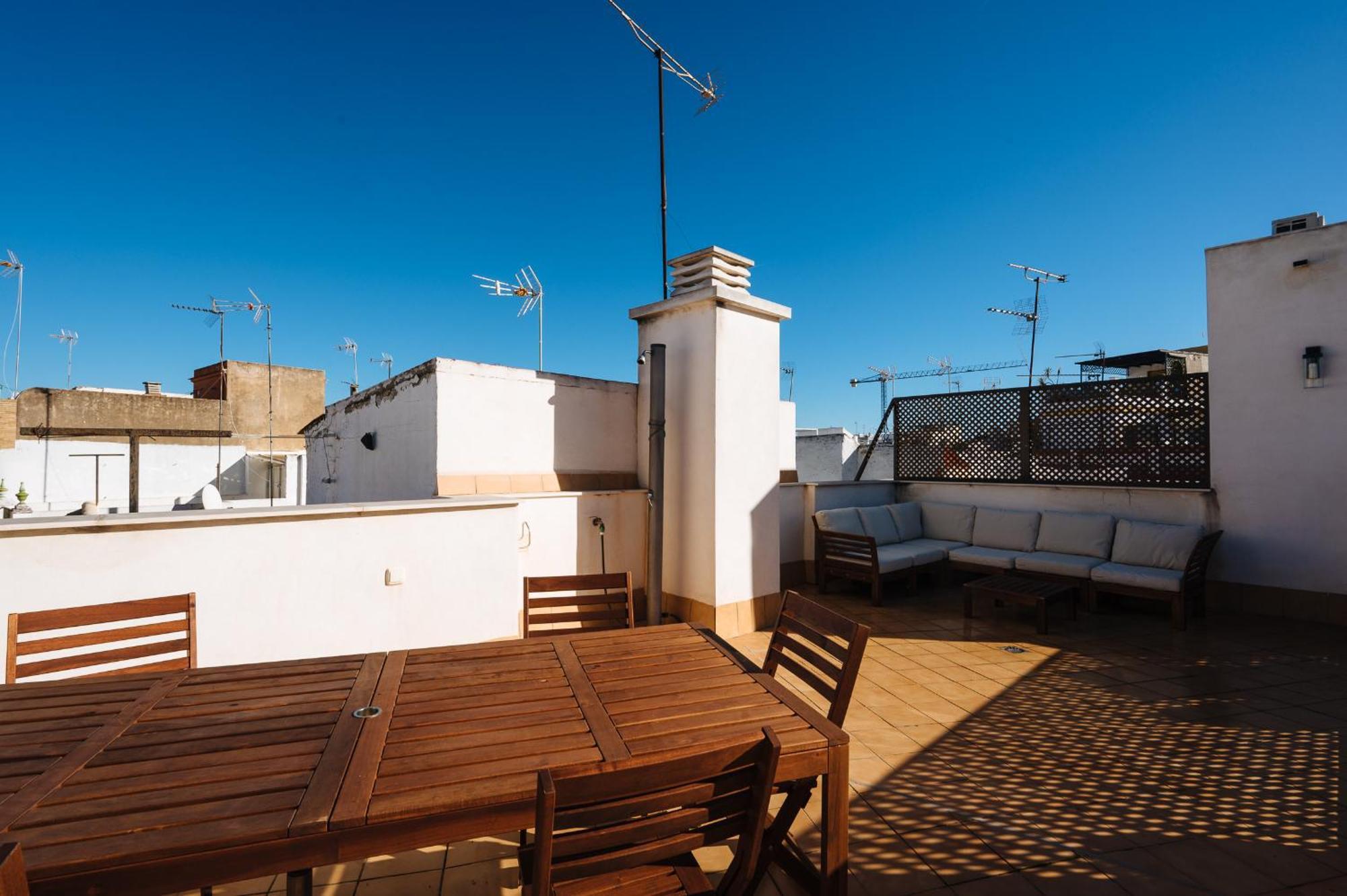 Atico San Esteban Sevilla Exteriér fotografie